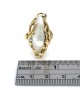 Baroque Pearl and Diamond Accent Free Form Ring